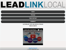 Tablet Screenshot of leadlinklocal.com